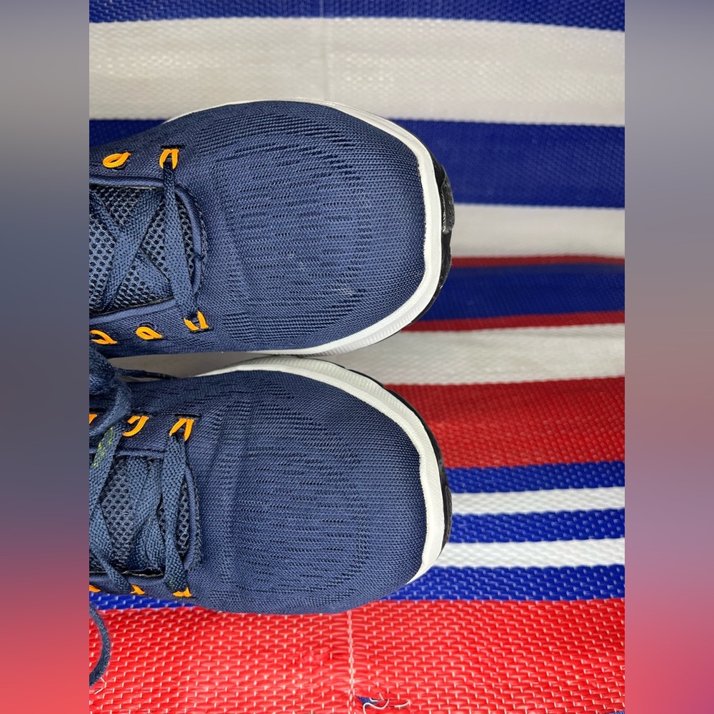Skechers Track Moulton Shoes Mens Navy Blue Memory Foam Washable Sneakers 10.5 - Picture 11 of 16